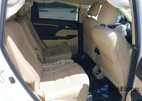 2018 Toyota Highlander Limited z USA, uszkodzony, nr VIN 5TDYZRFH4JS264525